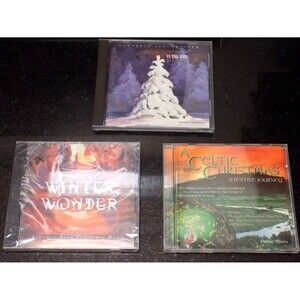 Holiday Music CD Lot Mannheim Steamroller, Winter Wonder, & Celtic Christmas